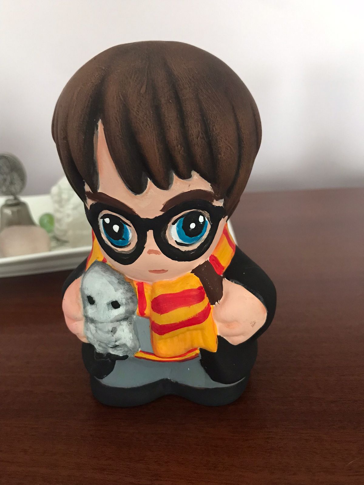 Figuras de Harry Potter en cerámica pintada a mano – Taller de